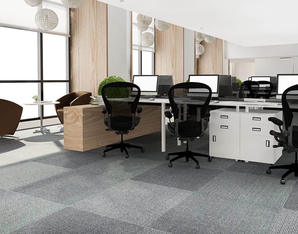 3d rendering loft business meeting and working room on office building